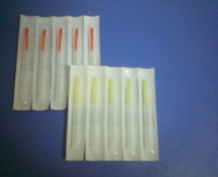 当鍼灸(はりきゅう)院で使用している鍼の写真